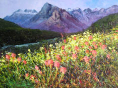 Quadro di paesaggio del 2010